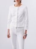 Liu Jo Giacca Donna WA6262T367A Bco Ottico Ric.flowe - Bianco
