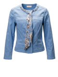 Liu Jo Giacca Donna WA6262T367A Brig.blue Wave Flowe - Celeste