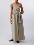 Liu Jo Vestito Longuette Donna WA6312T4853 Aluminum - Beige