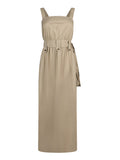 Liu Jo Vestito Longuette Donna WA6312T4853 Aluminum - Beige