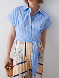 Liu Jo Vestito Longuette Donna WA6344T2555 Blu Str/bloom.small - Floreale