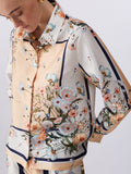 Liu Jo Camicia Fantasia Donna WA6357T2555 Blu Str/bloom.small - Floreale