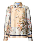 Liu Jo Camicia Fantasia Donna WA6357T2555 Blu Str/bloom.small - Floreale
