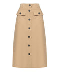 Liu Jo Gonna Longuette Donna WA6390T398A Light Ginger - Beige