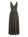 Liu Jo Vestito Longuette Donna WA6405T434A Dark Olive - Verde