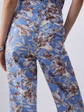 Liu Jo Pantalone Zampa Pantalone Donna WA6441T4853 Blu Wave Liles - Celeste