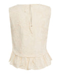 Liu Jo Blusa Donna WA6453T472A Natural Flower Sequi - Avorio