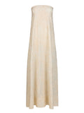 Liu Jo Vestito Longuette Donna WA6456T472A Natural Flower Sequi - Avorio