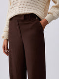Liu Jo Pantalone Palazzo Donna WA6480T4818 Sacher - Marrone