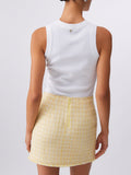 Liu Jo Top Donna WA6490J4822 Blana Round Flow Seq - Bianco