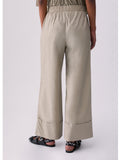 Liu Jo Pantalone Palazzo Donna WA6498T4853 Aluminum - Beige