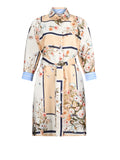 Liu Jo Vestito Mini Donna WA6507T2555 Blu Str/bloom.small - Floreale