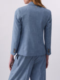 Liu Jo Giacca Donna WA6529T332A Nt.blu Effect Denim - Celeste
