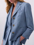 Liu Jo Giacca Donna WA6529T332A Nt.blu Effect Denim - Celeste