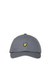 lyle scott berretto con visiera uomo he2321a gunmetal grigio 166029350