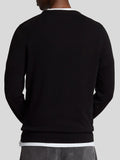 Lyle & Scott Pullover Uomo KN2136V Jet Black - Nero