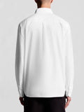 Lyle & Scott Camicia Casual Plain Oxford Uomo LW2112V White - Bianco