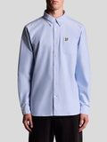 Lyle & Scott Camicia Casual Uomo LW2112V Riviera - Celeste
