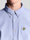 Lyle & Scott Camicia Casual Uomo LW2112V Riviera - Celeste