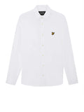 Lyle & Scott Camicia Casual Uomo LW2407V White - Bianco