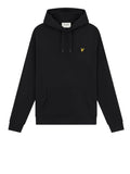 Lyle & Scott Felpa Cappuccio Uomo ML416VOG Jet Black - Nero