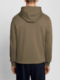 Lyle & Scott Felpa Zip Uomo ML420VOG Khaki Ash - Verde
