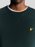 Lyle & Scott Felpa Uomo ML424VOG Dark Green - Verde