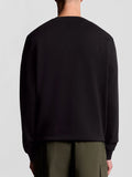 Lyle & Scott Felpa Uomo ML424VOG Jet Black - Nero