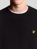 Lyle & Scott Felpa Uomo ML424VOG Jet Black - Nero