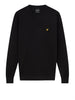 lyle scott felpa uomo ml424vog jet black nero 161310339
