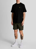 Lyle & Scott Shorts Mare Uomo SH1204V Olive - Verde