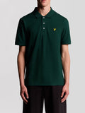Lyle & Scott Polo Uomo SP400VOG Dark Green - Verde