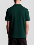 Lyle & Scott Polo Uomo SP400VOG Dark Green - Verde