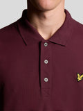 Lyle & Scott Polo Uomo SP400VOG Burgundy - Bordeaux