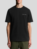 Lyle & Scott T-shirt Uomo TS2300V Jet Black - Nero