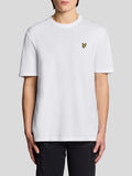 Lyle & Scott T-shirt Jacquard Uomo TS2406V White - Bianco