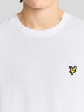 Lyle & Scott T-shirt Jacquard Uomo TS2406V White - Bianco