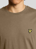 Lyle & Scott T-shirt Uomo TS400VOG Khaki Ash - Verde