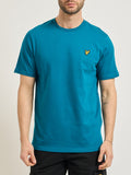 Lyle & Scott T-shirt Uomo TS400VOG Lagoon - Turchese