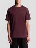 Lyle & Scott T-shirt Uomo TS400VOG Burgundy - Bordeaux
