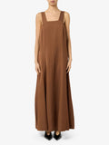 Manila Grace Vestito Longuette Donna A087RU Cacao - Marrone