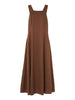manila grace vestito longuette donna a087ru cacao marrone 163552629
