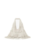 Manila Grace Borsa a Mano Donna B824EU Off White - Bianco