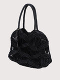 Manila Grace Borsa a Mano Donna B826CU - Nero