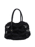 Manila Grace Borsa a Mano Donna B826CU - Nero