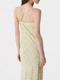 Mar De Margaritas Vestito Longuette Kelly Donna MMABW01528 Jasmin Giallino - Giallo
