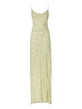 Mar De Margaritas Vestito Longuette Kelly Donna MMABW01528 Jasmin Giallino - Giallo