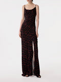 Mar De Margaritas Vestito Longuette Kelly Donna MMABW01528 - Nero