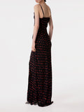 Mar De Margaritas Vestito Longuette Kelly Donna MMABW01528 - Nero