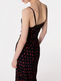 Mar De Margaritas Vestito Longuette Kelly Donna MMABW01528 - Nero